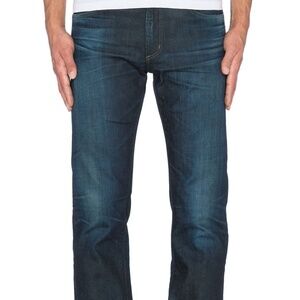 Citizens of Humanity CORE  dark wash straight stretch jeans